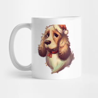 Cute English Cocker Spaniel Drawing Mug